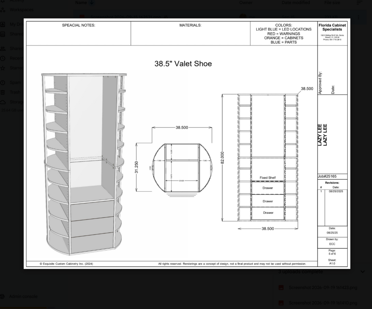 Valet Units