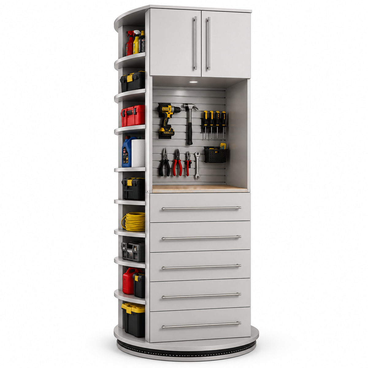 Garage | Spinning Garage Closet Storage