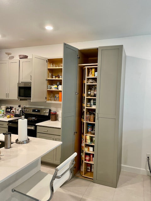 Rotating Food Pantry Unit