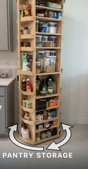 Rotating Food Pantry Unit