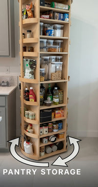 Rotating Food Pantry Unit