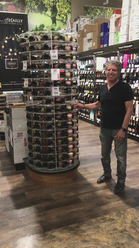 Rotating Wine Rack Unit