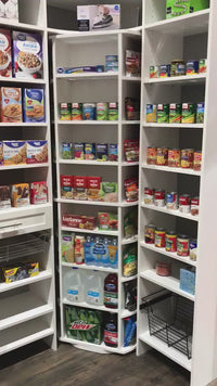 Pantry Unit Spinning Storage