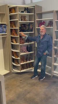 Woman's Dream Spinning Closet